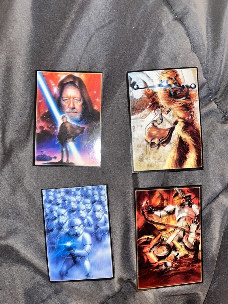 STAR WARS VENDING STICKER Lot 4/ 12   STICKERS 2015