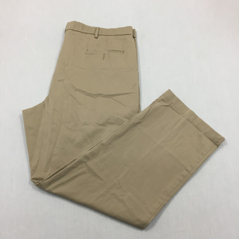 Dockers Chino Trousers Cotton Pants Straight Fit Mens Size 40W 32L Beige