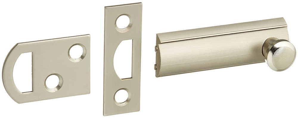 Slide Latch Door Lock Bolt | Heavy-Duty Hardware for Flush or Recessed Doors,...
