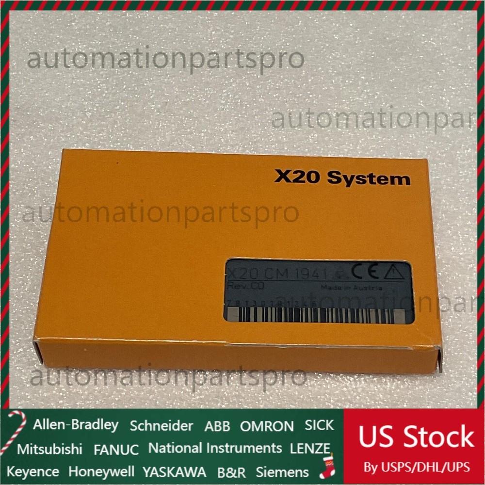 B&R X20 CM 1941 Rev. CO Controller Module. X20CM1941 Rev. CO. ( New In Box )