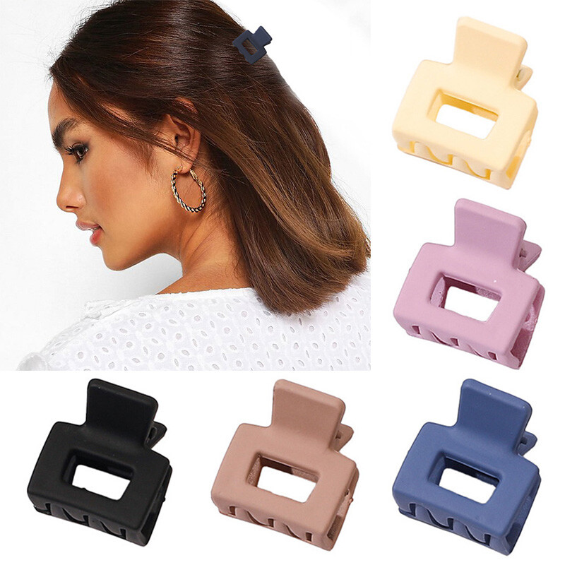 Korean Girl Women Hair Claw Crab Clamps Mini Hair Clip Ponytail Grab Headdress Ⓩ