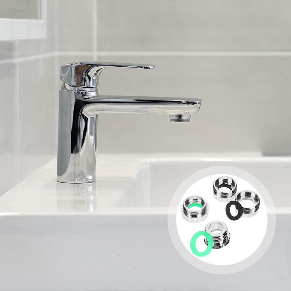 4 Pcs Faucet Adapter Python Water Changer Sink Hose Attachment