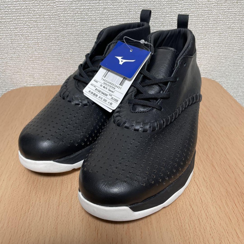 Mizuno Sn Walking Shoes Genuine Leather Size US7.5
