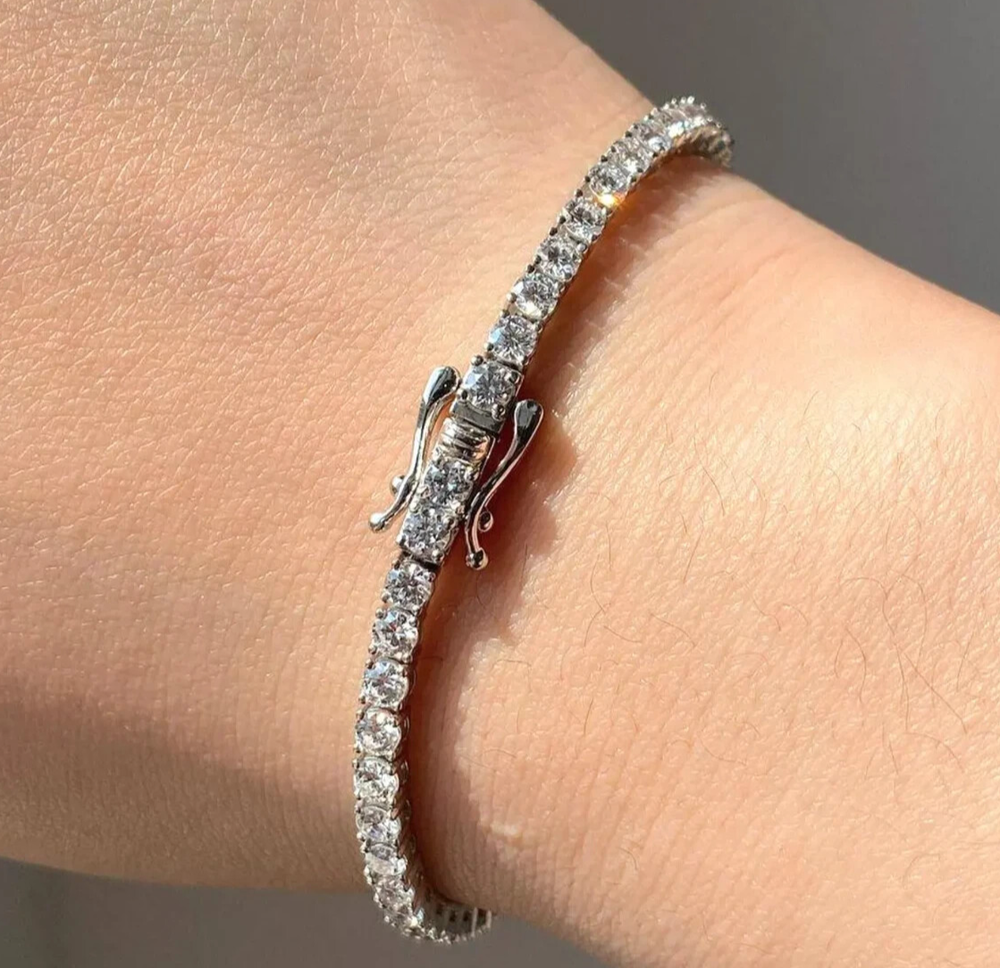 7 Ct Round Cut Moissanite 