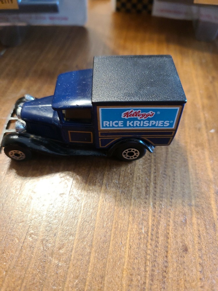 Vintage Matchbox Rice Krispie Truck of Model A Ford 1979