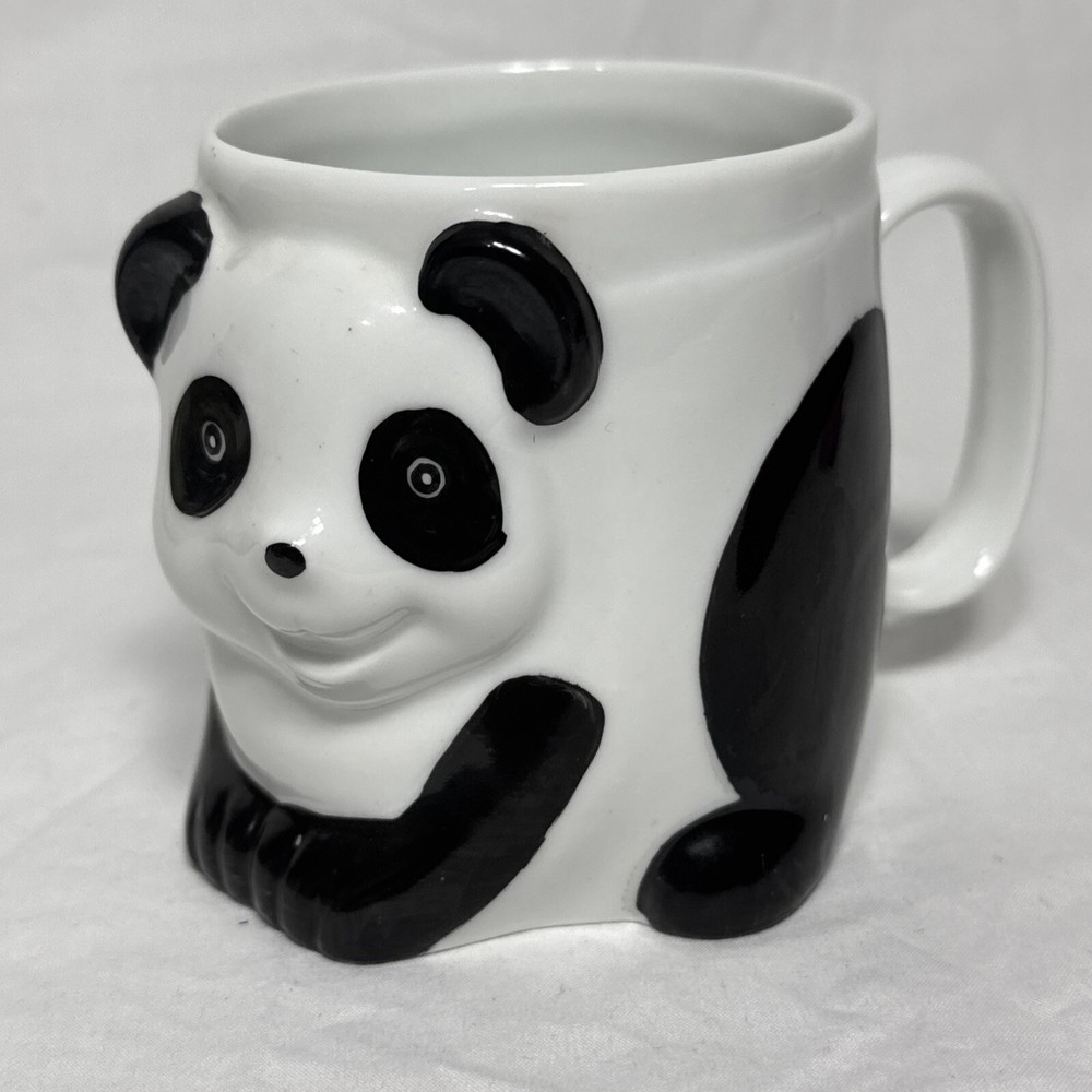 Adorable White Panda Bear Mug 3