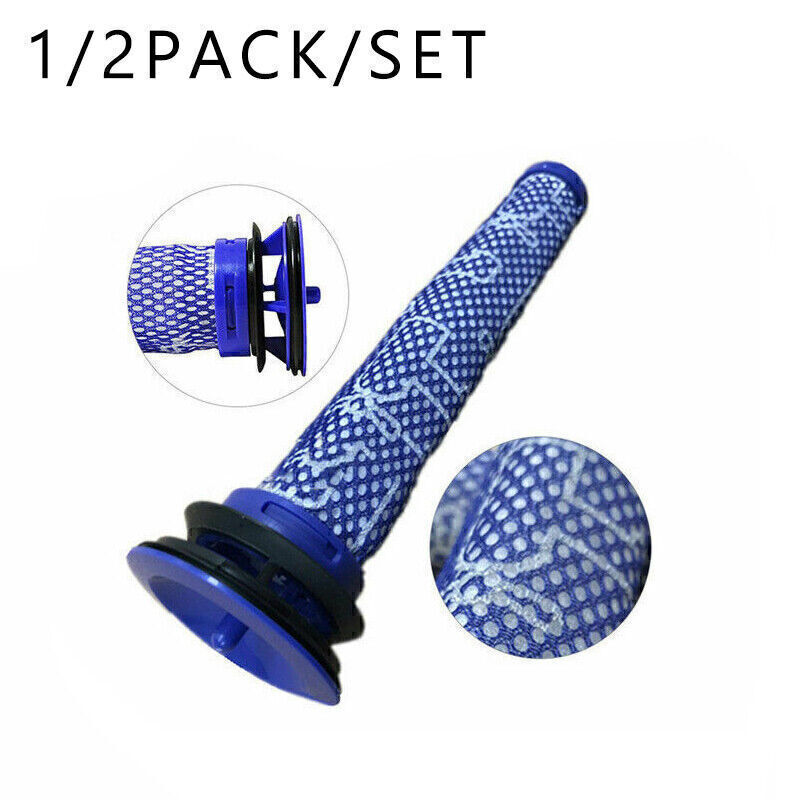 2PCS Replacement Filters Compatible with Dyson V6 V7 V8 DC58 DC59 Animal Vacuum Cleaner