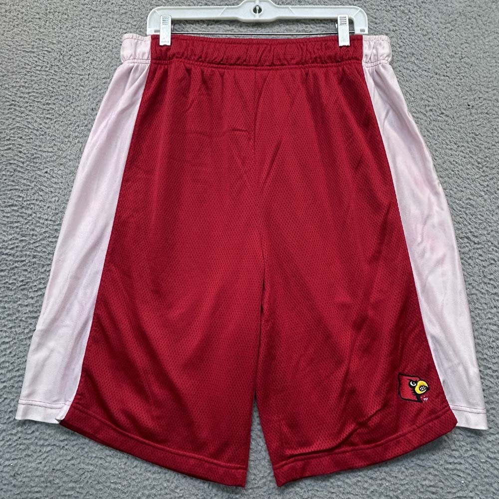 Vintage Louisville Cardinals Basketball Shorts Mens  Size Extra Large