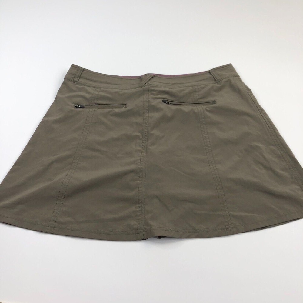 L.L. Bean 14 (Fits 34W) Trek Hiking Nylon Polyester Skirt Skort 5