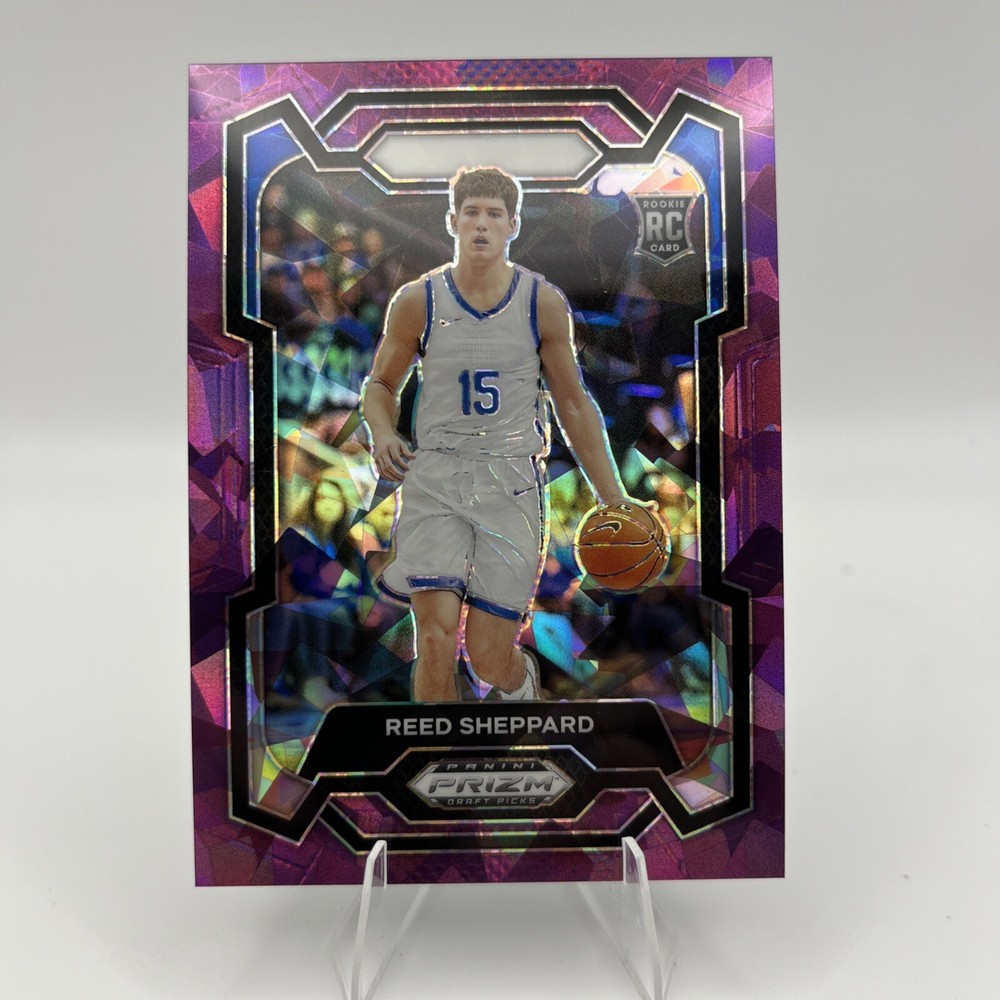 2024 Panini Prizm Draft Picks #21 Reed Sheppard Purple Ice Prizms #/149