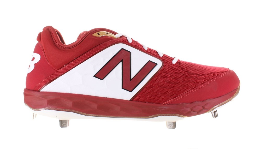 New Balance Mens L3000mw4 Red Baseball Cleats Size 16 (7522663)