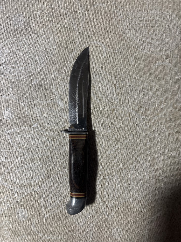 Sharp TM Vintage Japanese Fixed Blade Hunting Knife for Outdoor Adventures