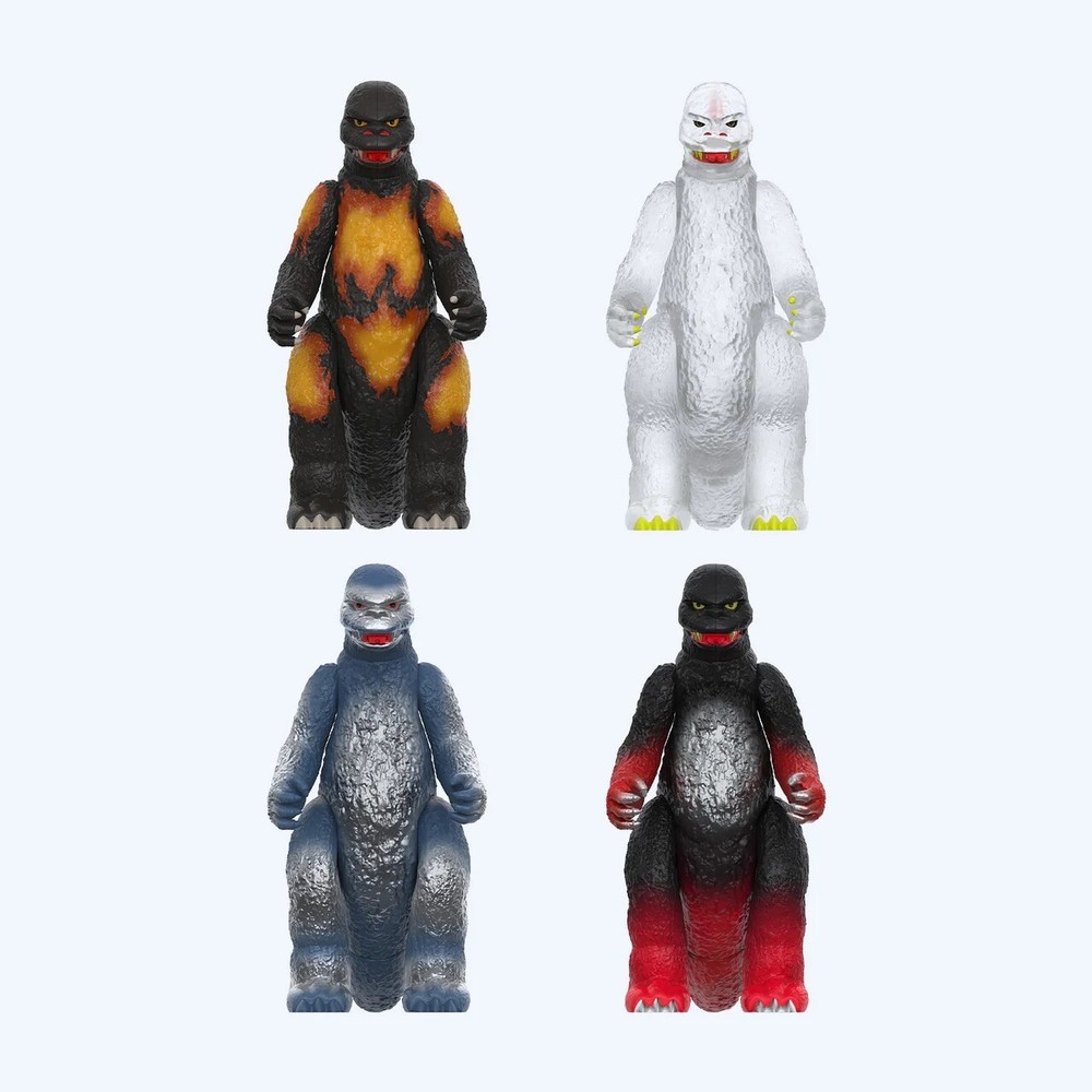 Godzilla ReAction Mystery Blind Box Super7 Series 2 Full Set Figures-image