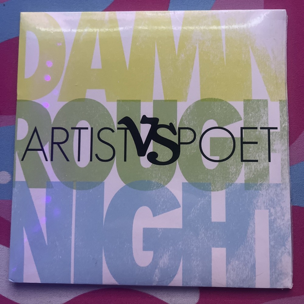 Artist vs Poet - Damn Rough Night EP (CD Factory Sealed Neon Pop-Punk)