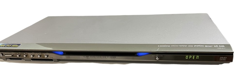 LG LDA-511 A3 Region-Free DVD Player with USB Playback