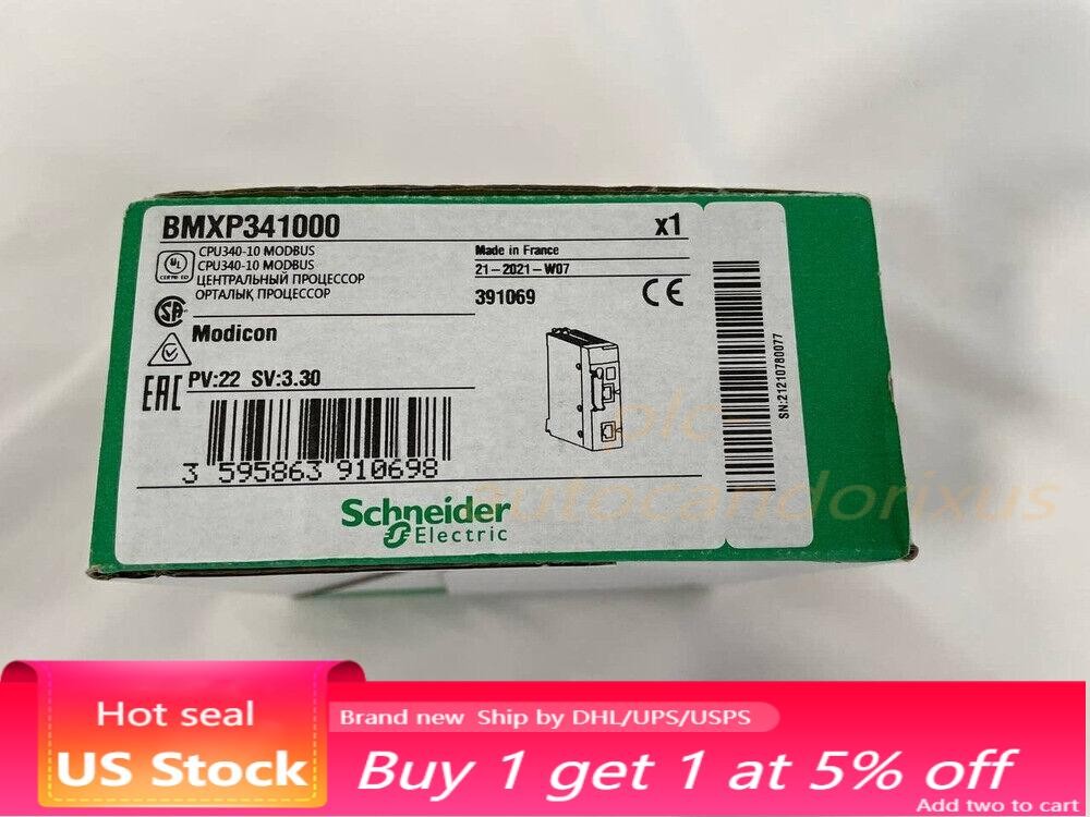 BMXP341000 PLC Module In Box   US Free TAX