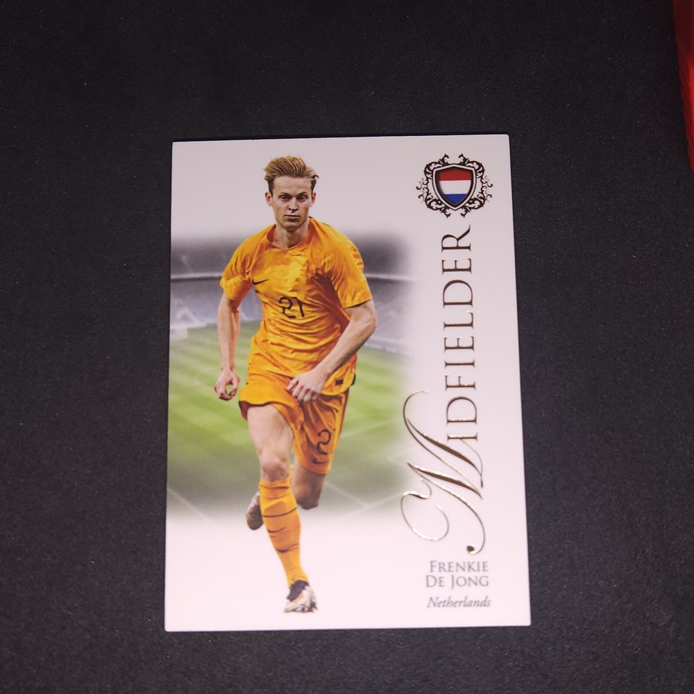 2023-24 Futera Unique World Football Frenkie De Jong #037 FC Barcelona Dutch