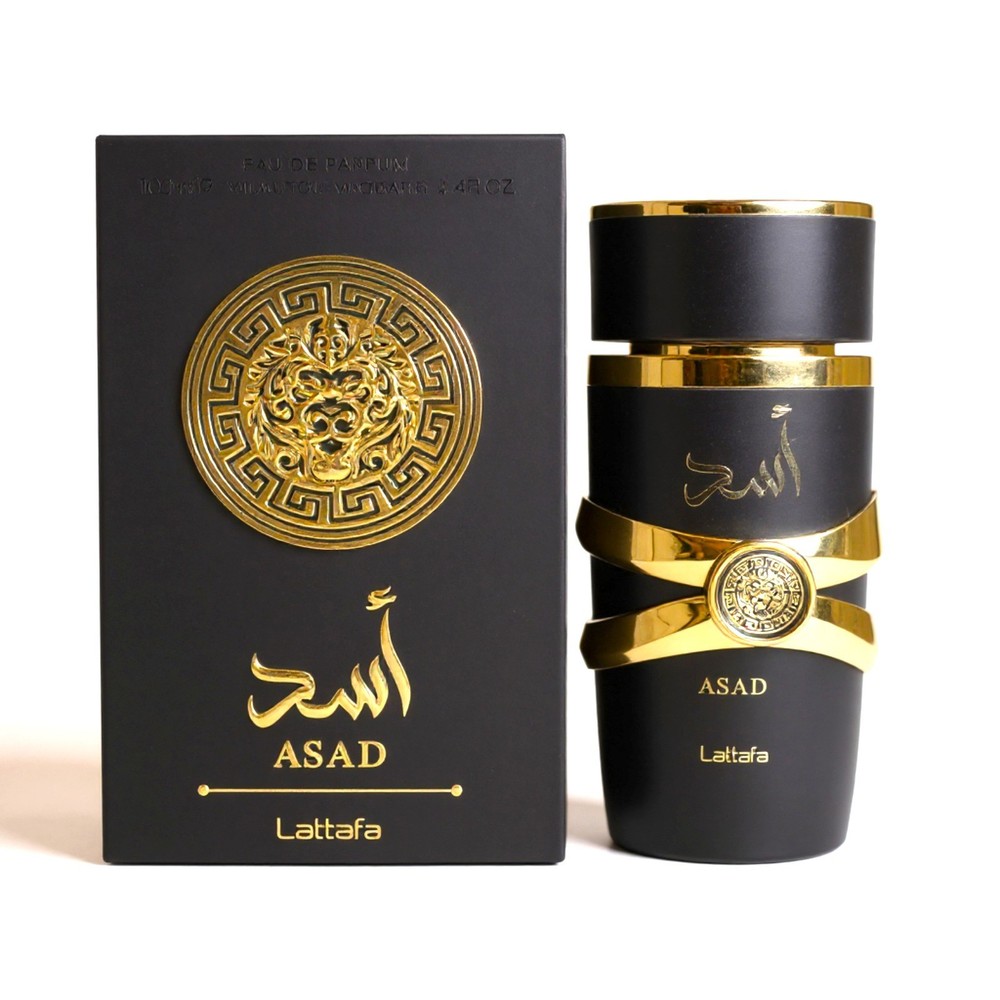 LATTAFA ASAD EAU DE PARFUM FOR MEN – 3.4 OZ / 100ML LONG LASTING NEW SEALED