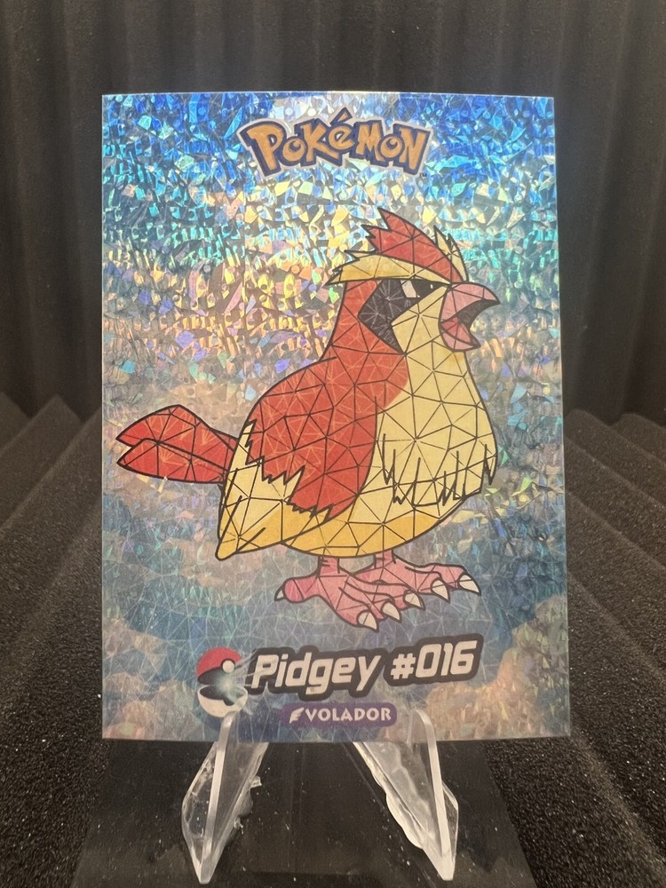 Pidgey #16 - Cracked Ice Holo - Crystal Collection 2024 - Pokemon Card