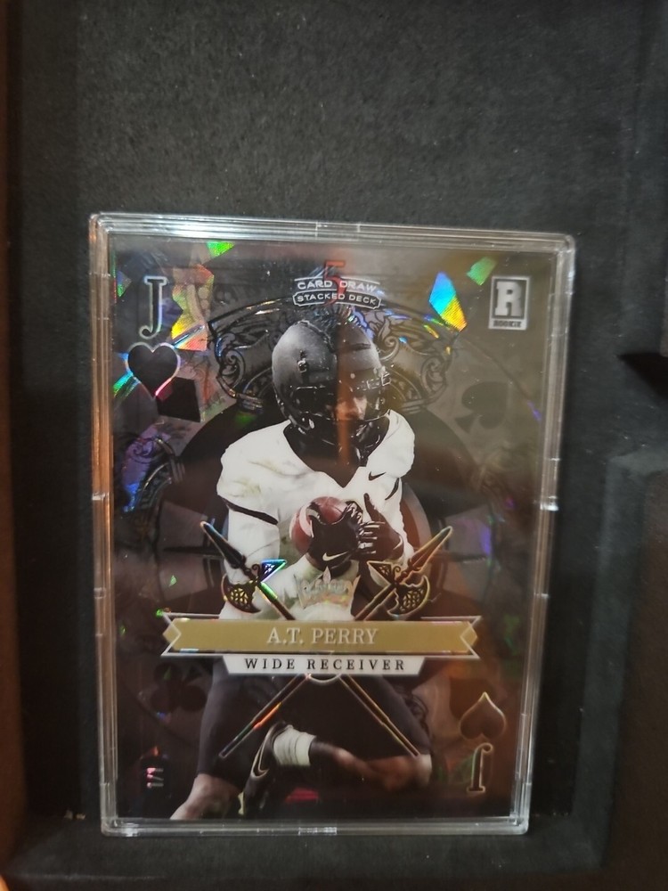 A.T. Perry (1/1) RC #SD-AP 2023 Wild Card 5 Card Draw Holo-Lux
