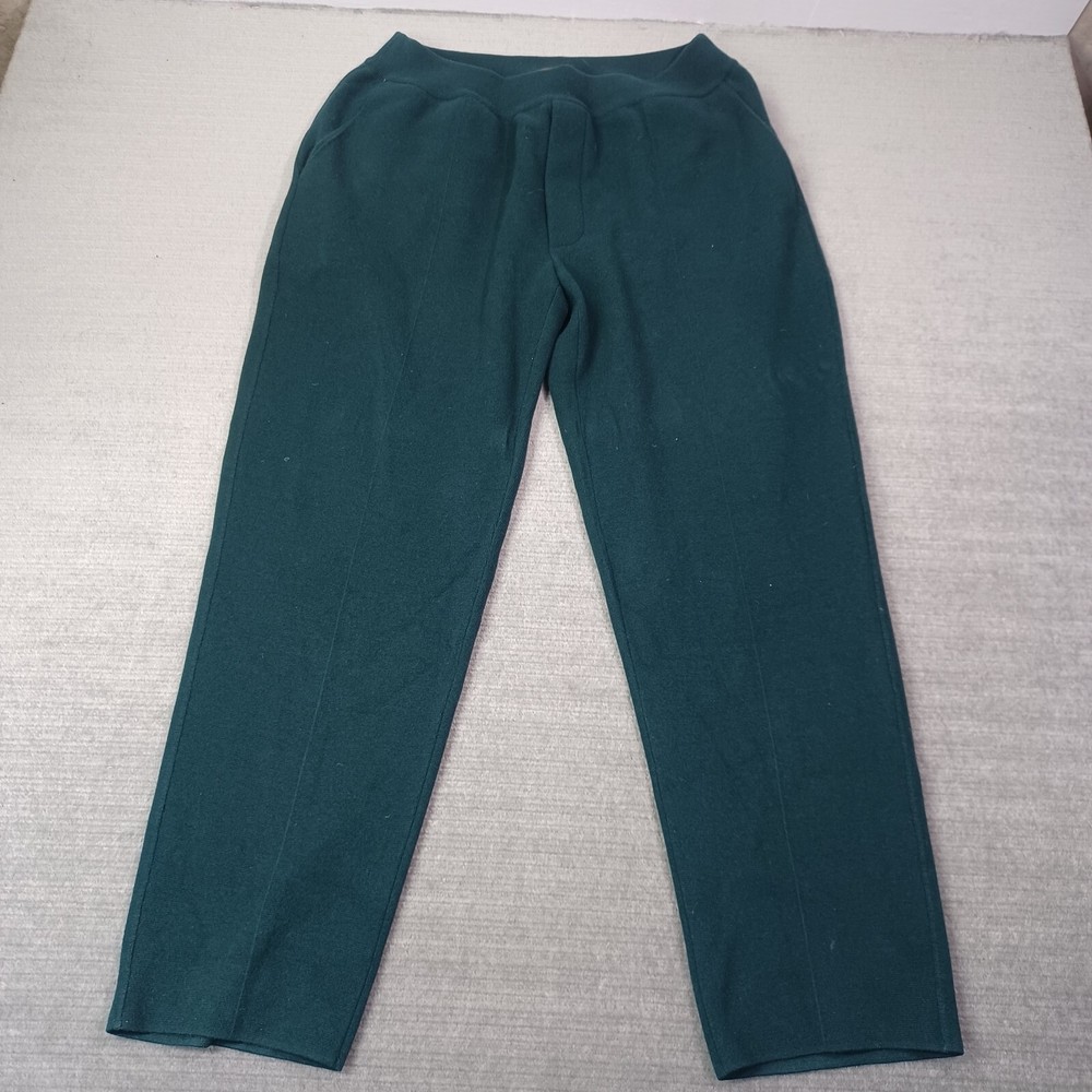 Berluti Sweatpants Mens 2XL Green Jour Jogger Cashmere Wool Blend Heavyweight
