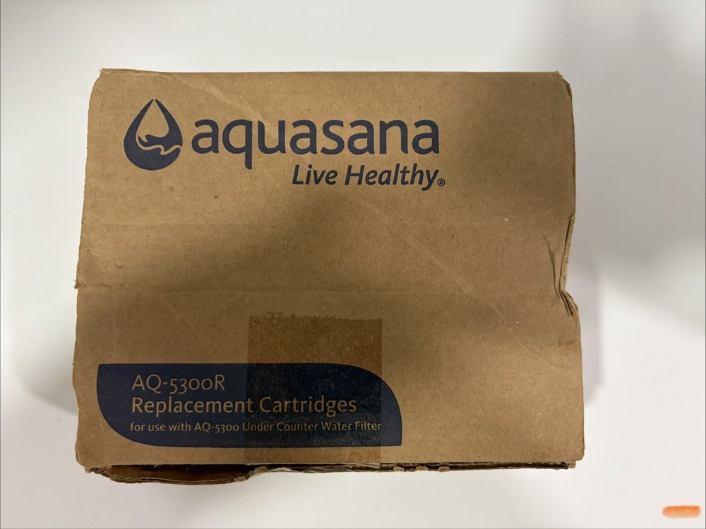 Aquasana AQ-5300R 3-Stage Under Sink Water Filter Replacement Cartridges