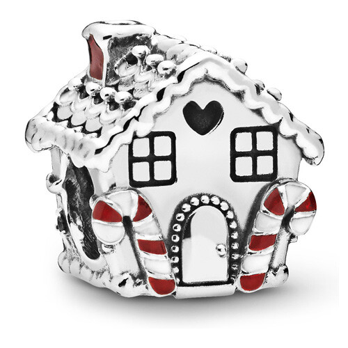 Brand Authentic 100% 925 ALE Gingerbread House Charm 798471C01
