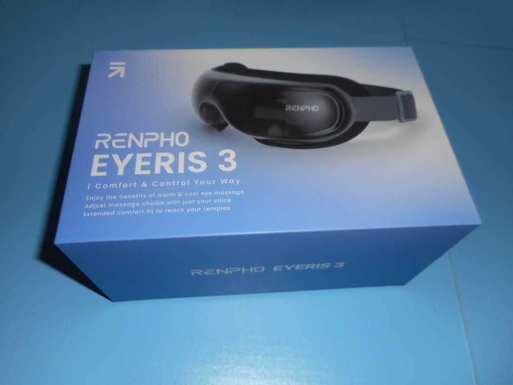 RENPHO EYERIS 3/ Eye Massager/ Voice Control/Warm & Cooling/3 Massage Modes/Open
