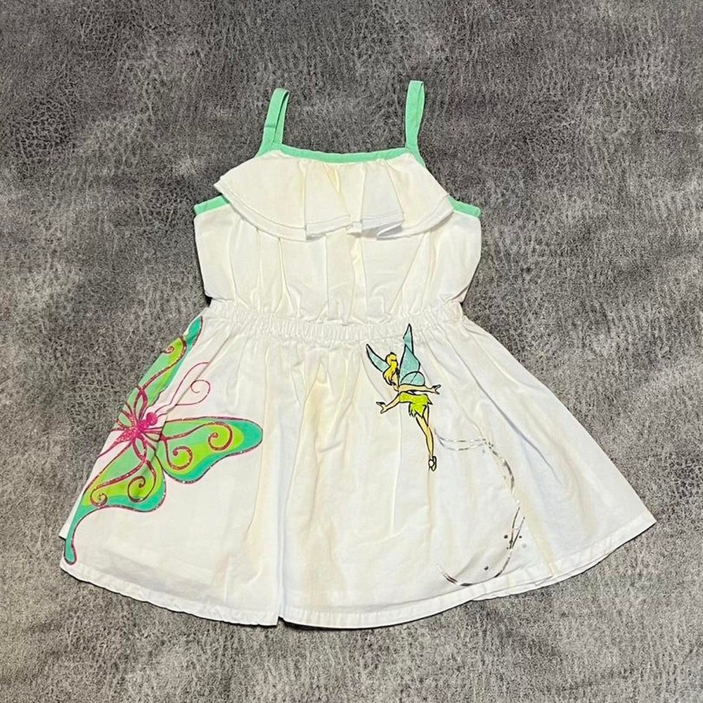 Y2k girls disney tinkerbell dress