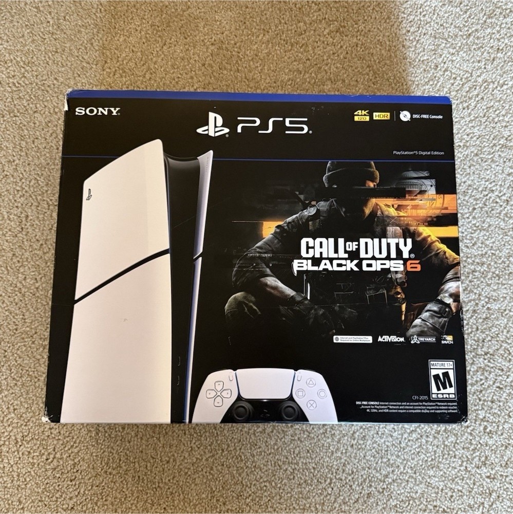 Sony PlayStation 5 Digital Edition 1TB Call of Duty Black Ops 6 Bundle