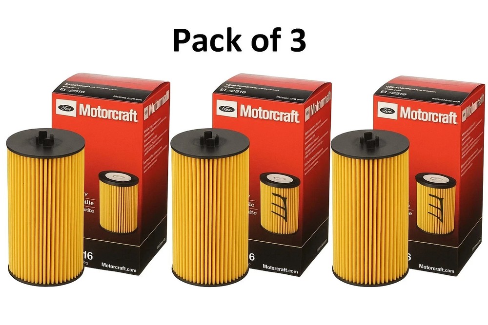 3 Pack OEM Motorcraft FL-2016 Oil Filters Ford F-250 F-350 Powerstroke