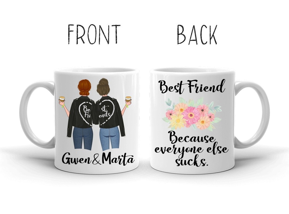 Custom Best Friend Mug Personalized Friend Mug Friendship Mug Custom Mug Soul