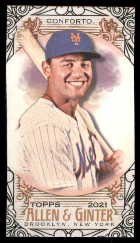 2021 Topps Allen and Ginter Mini Black Border #175 Michael Conforto