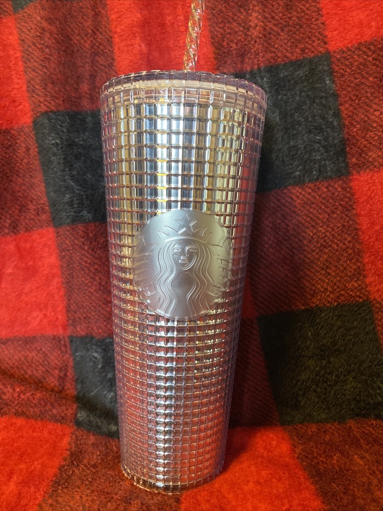 Starbucks Disco Grid Tumbler Cup 24 oz ~ 2020 Holiday Collection