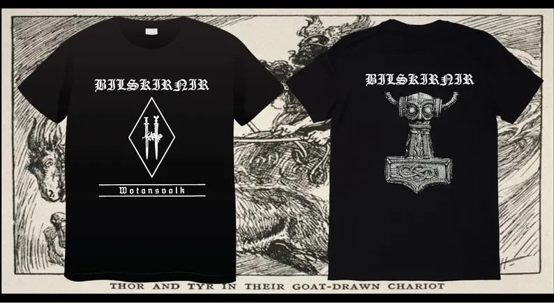 Bilskirnir - T shirt - Black Metal