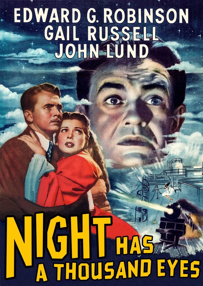 Night Has a Thousand Eyes (DVD) Edward G. Robinson Gail Russell Joh Lund