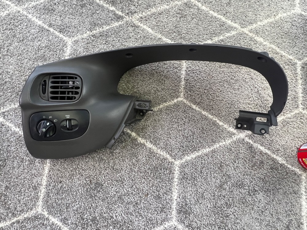 1997-2003 Ford F150 Gray Speedometer Gauge Cluster Bezel Trim