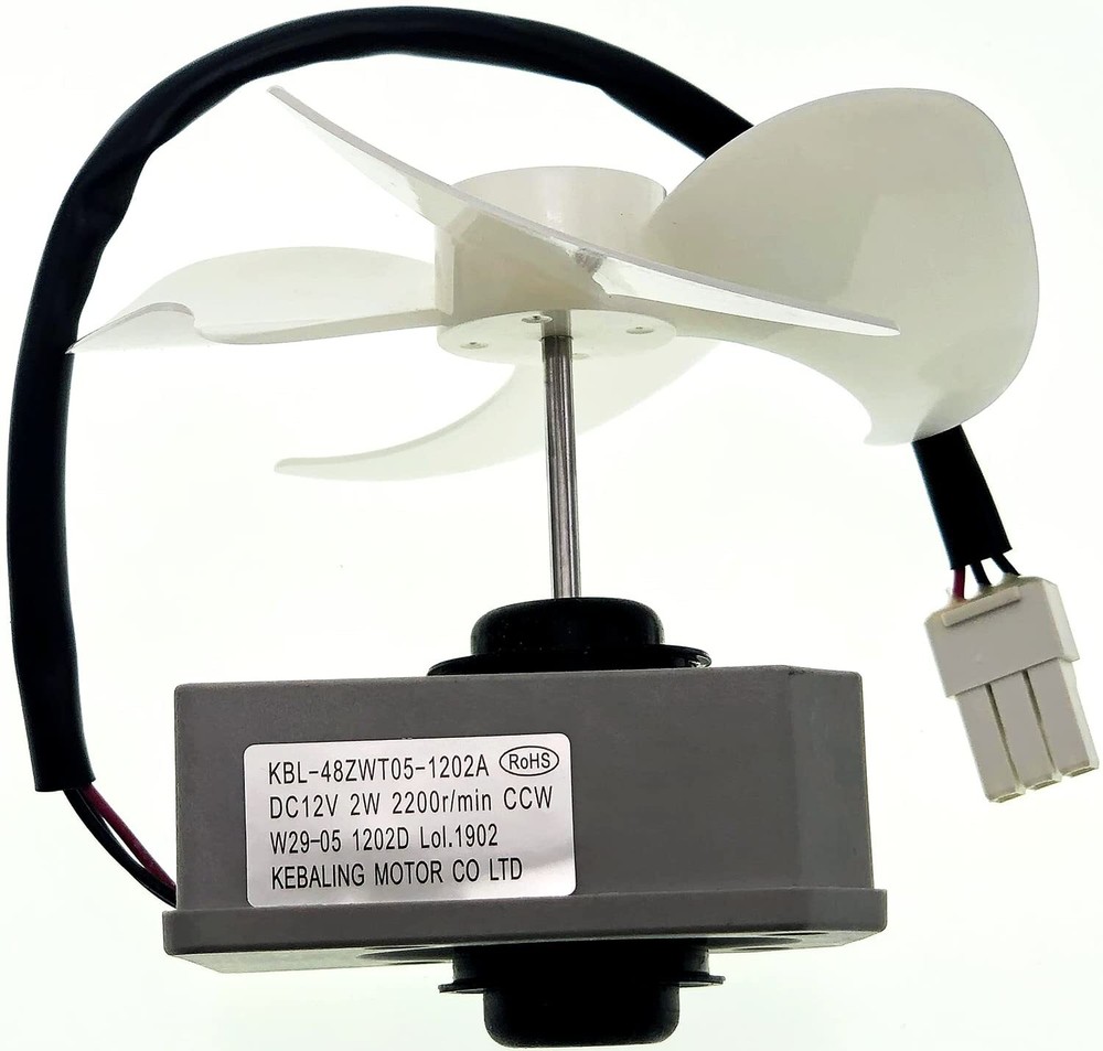 Upgraded KBL-48ZWT05-1202A Refrigerator Fan Motor Reverse Rotary Motor fit fo...