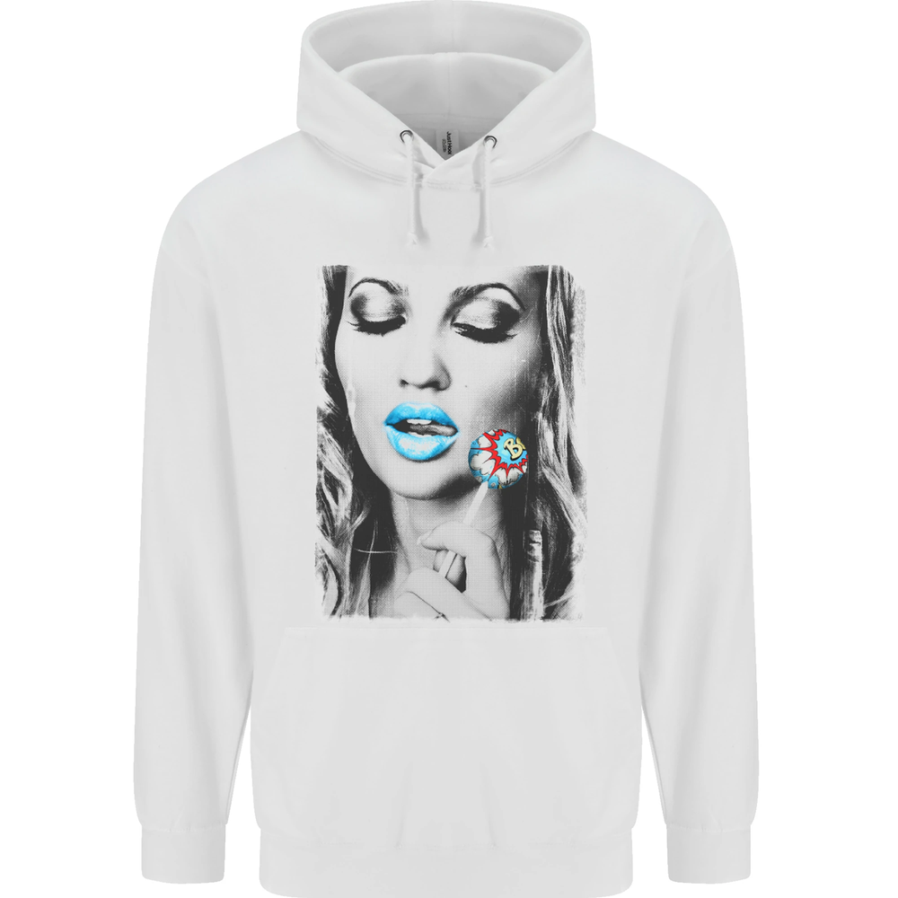 Boom Lolly Pop Chick Mens 80% Cotton Hoodie