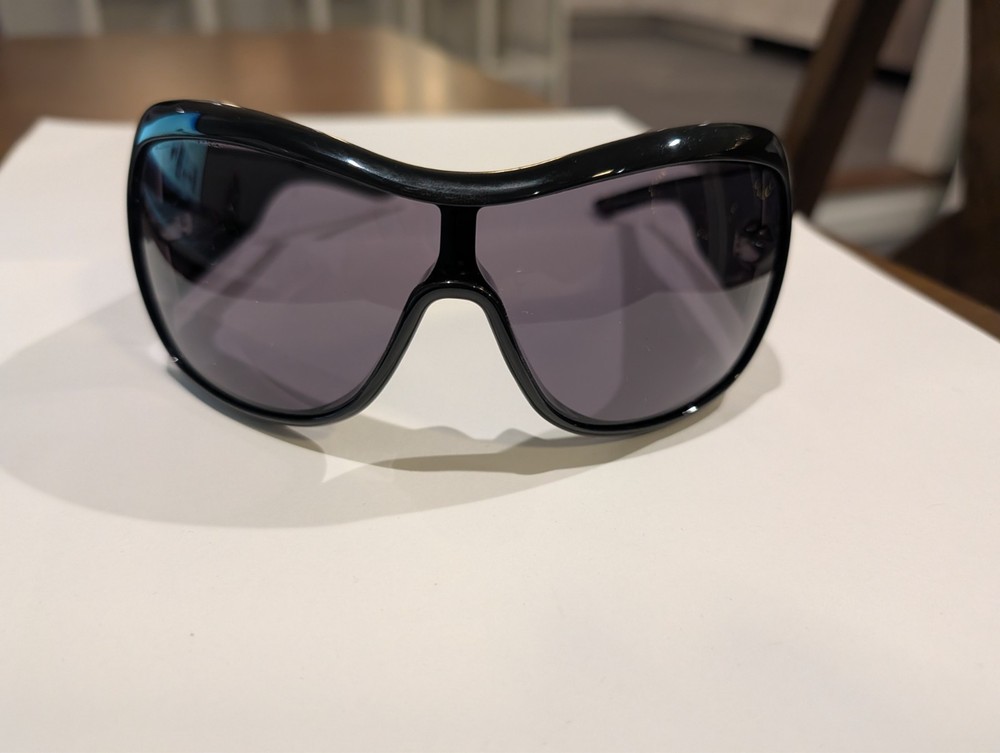 Vintage DIOR CANNAGE 1 ATRM8 115 Black and With Pink Lines. Rare New Old Stock