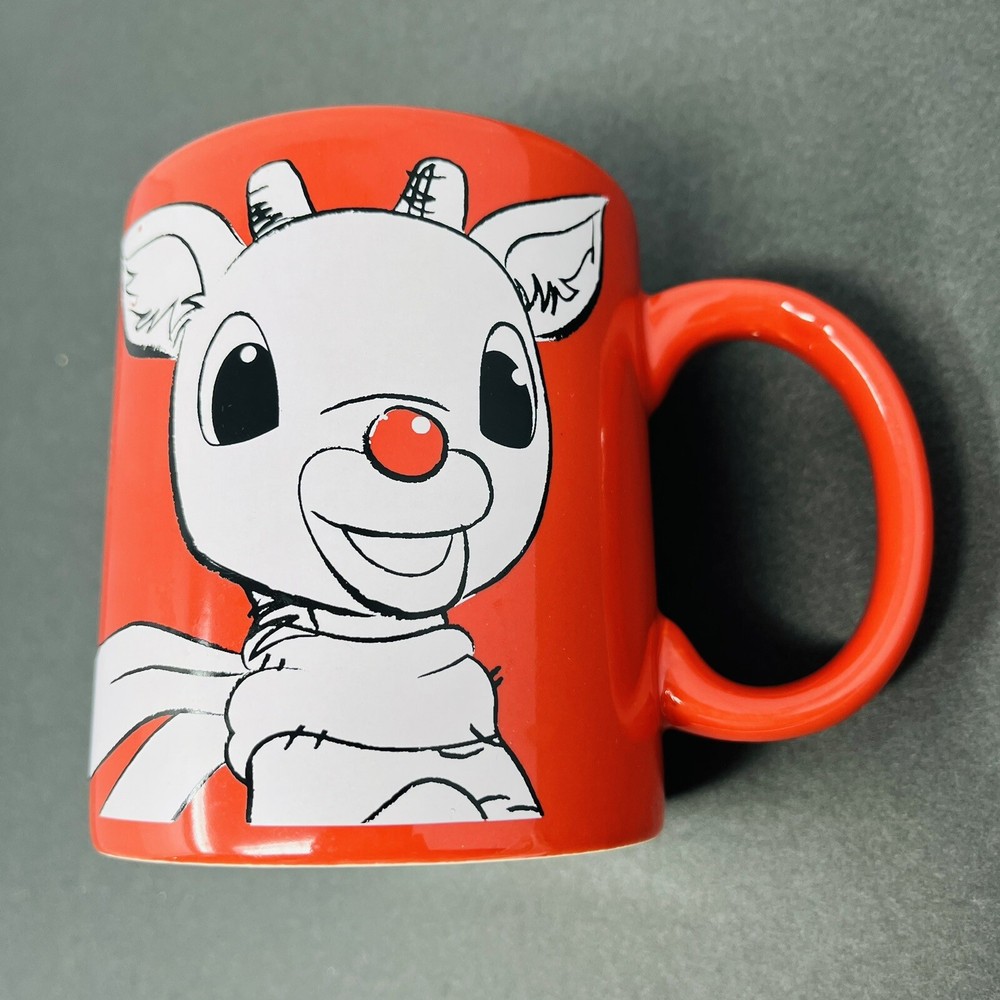 Bioworld Rudolph the Rednose Reindeer 18 oz Coffee Mug Christmas Song Novelty Gift