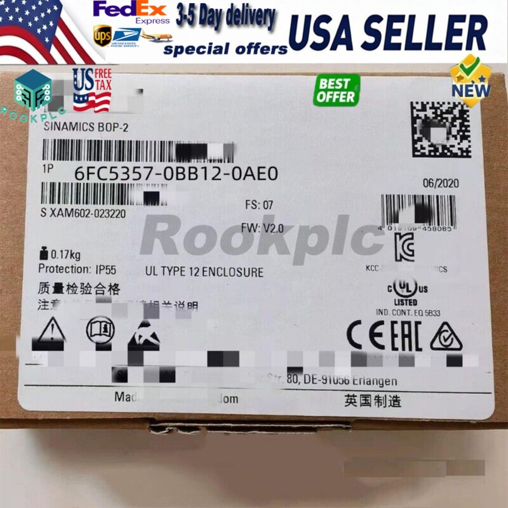 New Siemens 6FC5357-0BB12-0AE0 6FC53570BB120AE0 SINUMERIK 840D/DE NCU 571.4