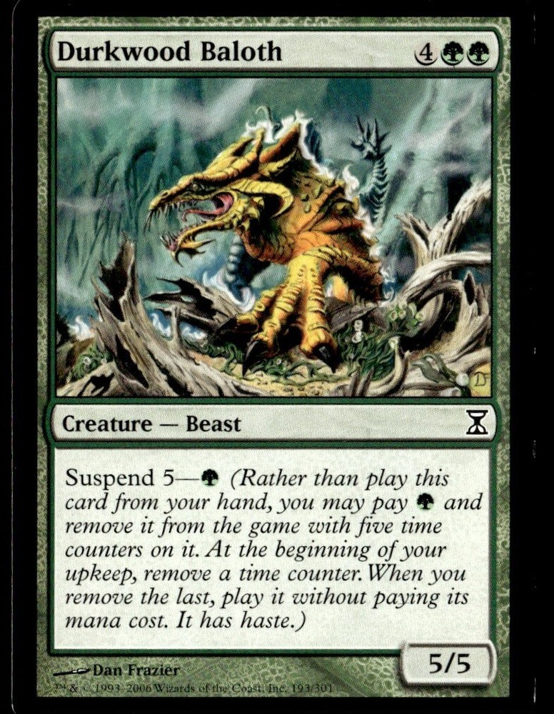 2019 Mystery Booster Durkwood Baloth Masters/Common #1188