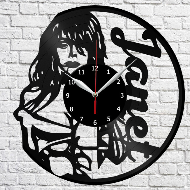 Janet Jackson Vinyl Record Wall Clock Home Fan Art Decor 12'' 30 cm 4563