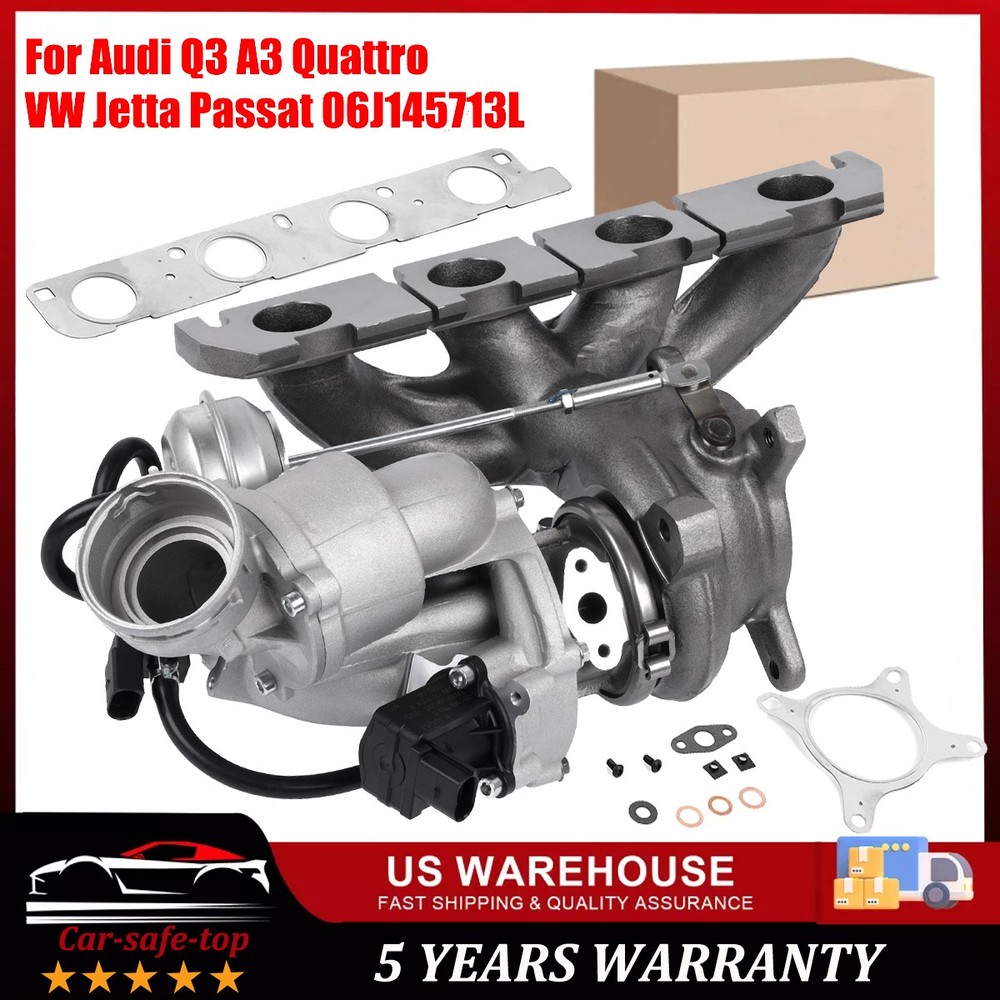 Turbo Turbocharger CCTA For 2.0L VW Volkswagen Tiguan Eos Golf GTI Jetta Audi ..