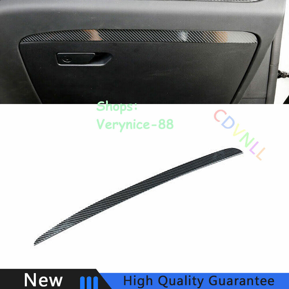 For Ford Explorer 2020-2022 Carbon Fiber Steel Console Co-Pilot Strip Cover Trim