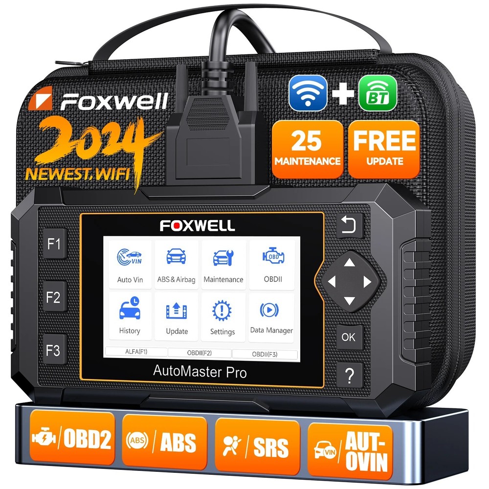 Foxwell NT650 Pro Bidirectional ABS SRS Car OBD2 Scanner Diagnostic Tool Oil EPB