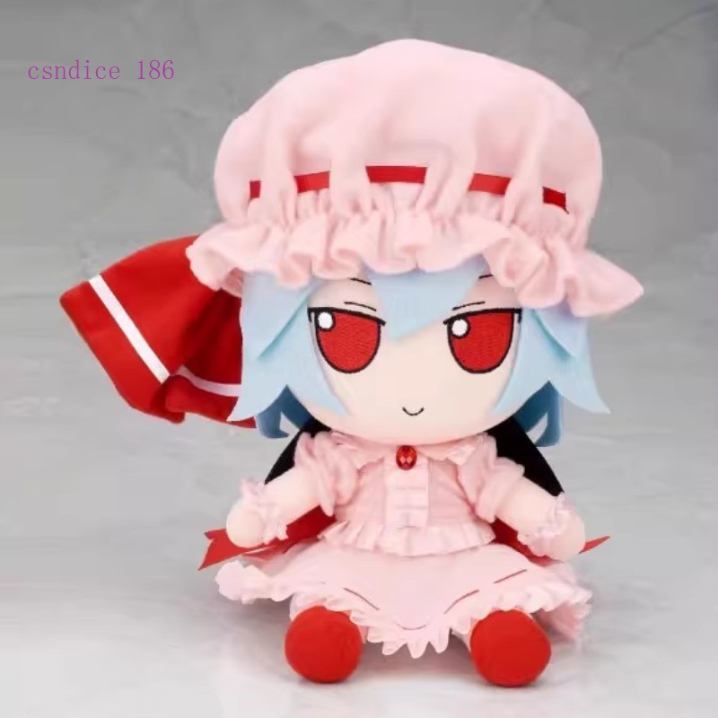 Touhou Project Remilia Scarlet Fumo Plush Doll, Cosplay Stuffed Toy Pillow Gift