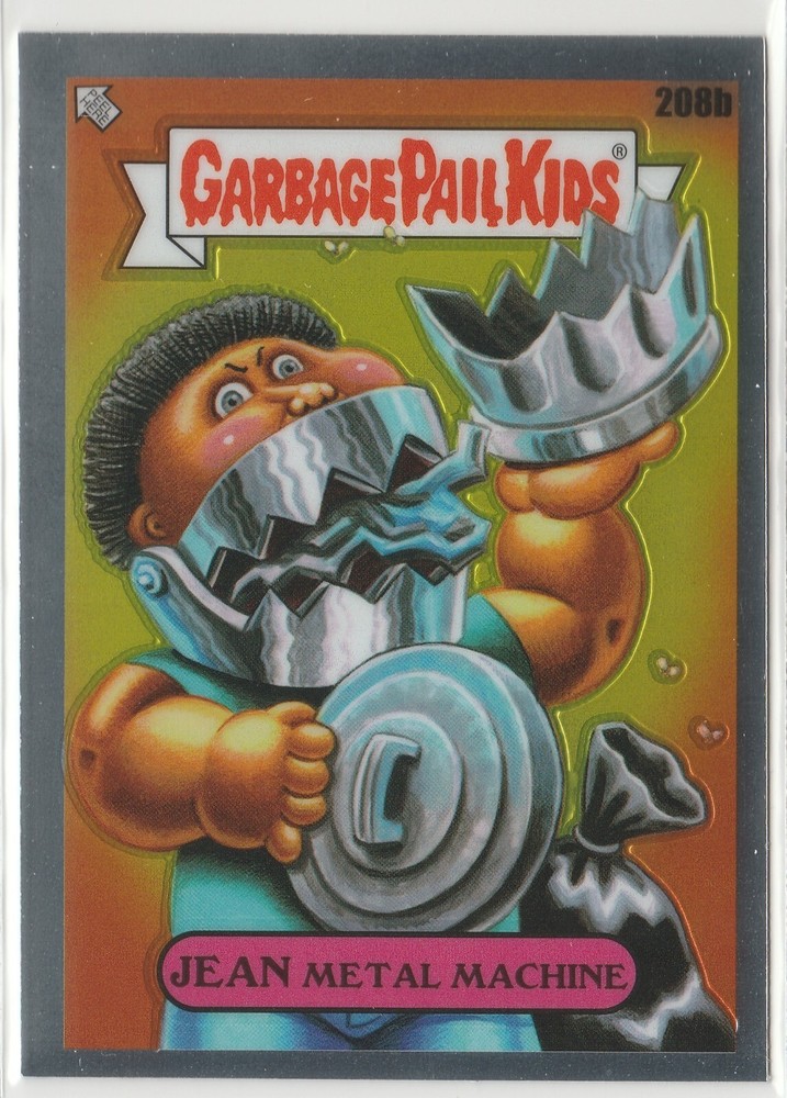 Jean Metal Machine #208b Garbage Pail Kids 2022 Chrome Series 5 CS5 GPK Card