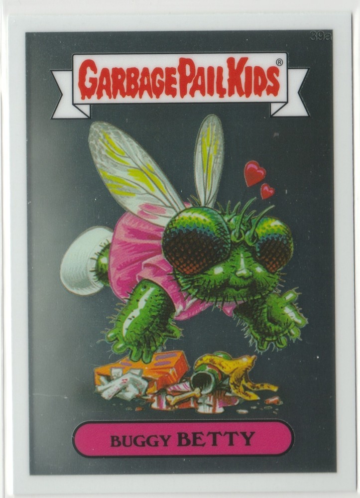 Buggy Betty Garbage Pail Kids GPK 2013 Chrome Series 1 CS1 #39a